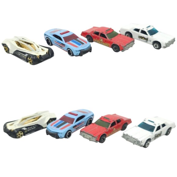 Hot Wheels Split Vision Interceptor Camaro 77 Fire Chief Highway Patrol Diecast - Picture 9 of 10